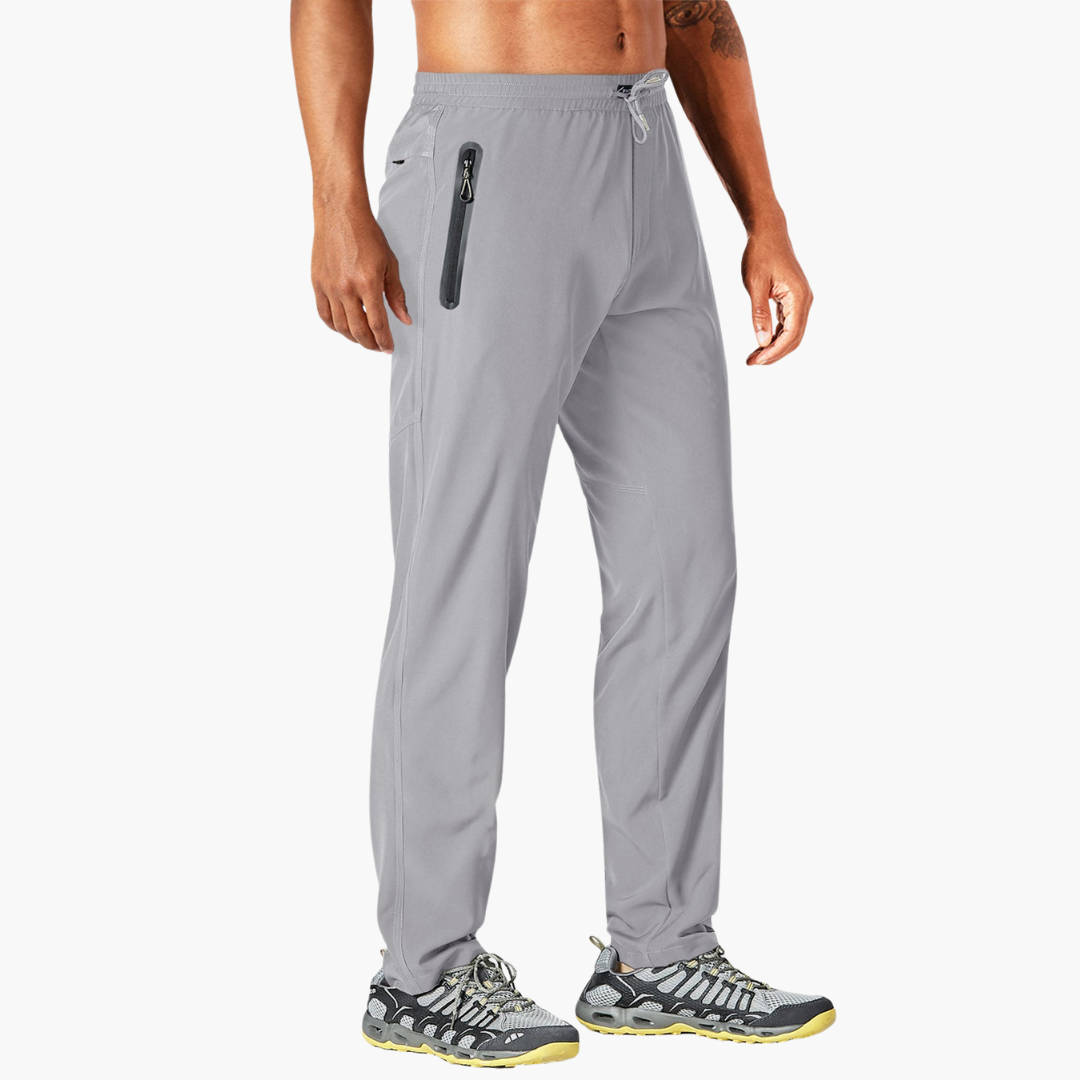 Lightweight men's pants with zipper | Altivaro