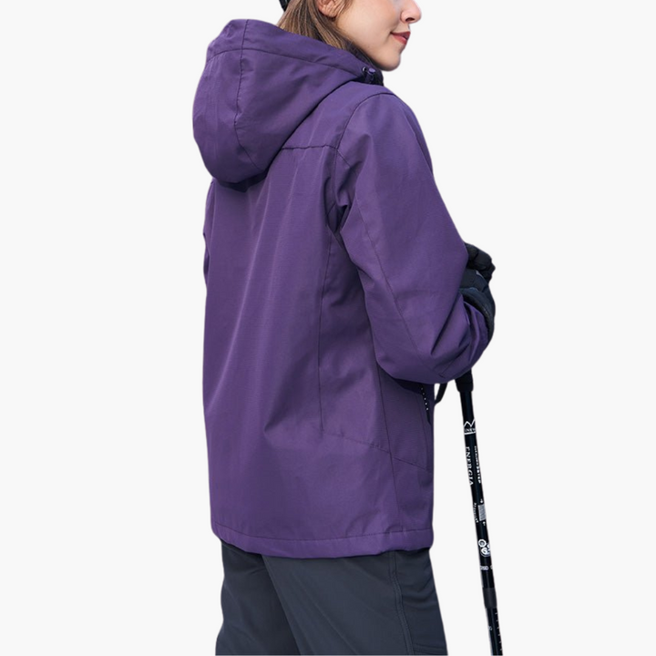 Giacca Donna 3in1 Impermeabile con Fodera in Pile e Cappuccio | Altivaro