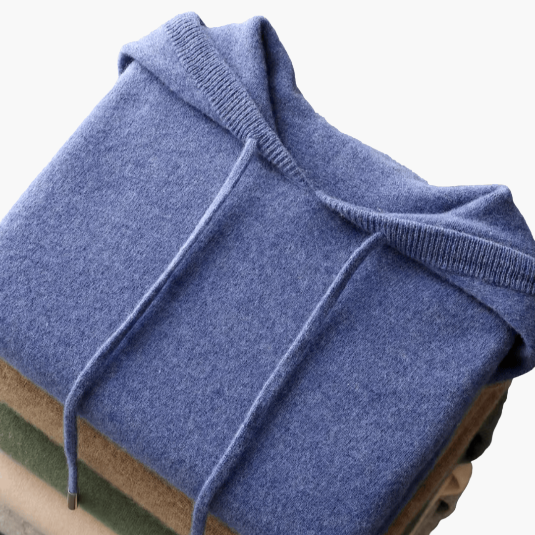 Felpa Uomo con Cappuccio in Lana | Altivaro
