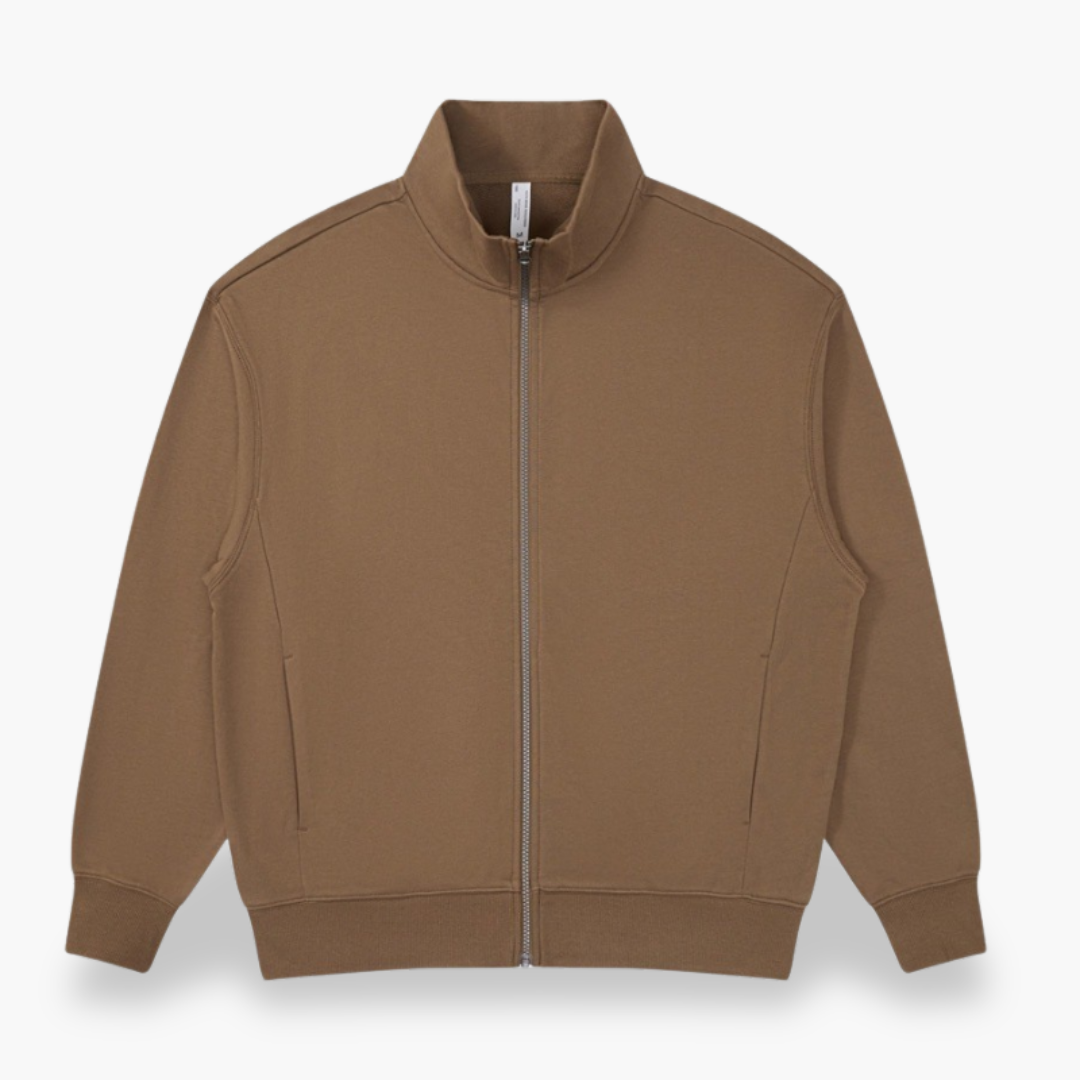 Felpa in cotone zip-up per uomo | Altivaro