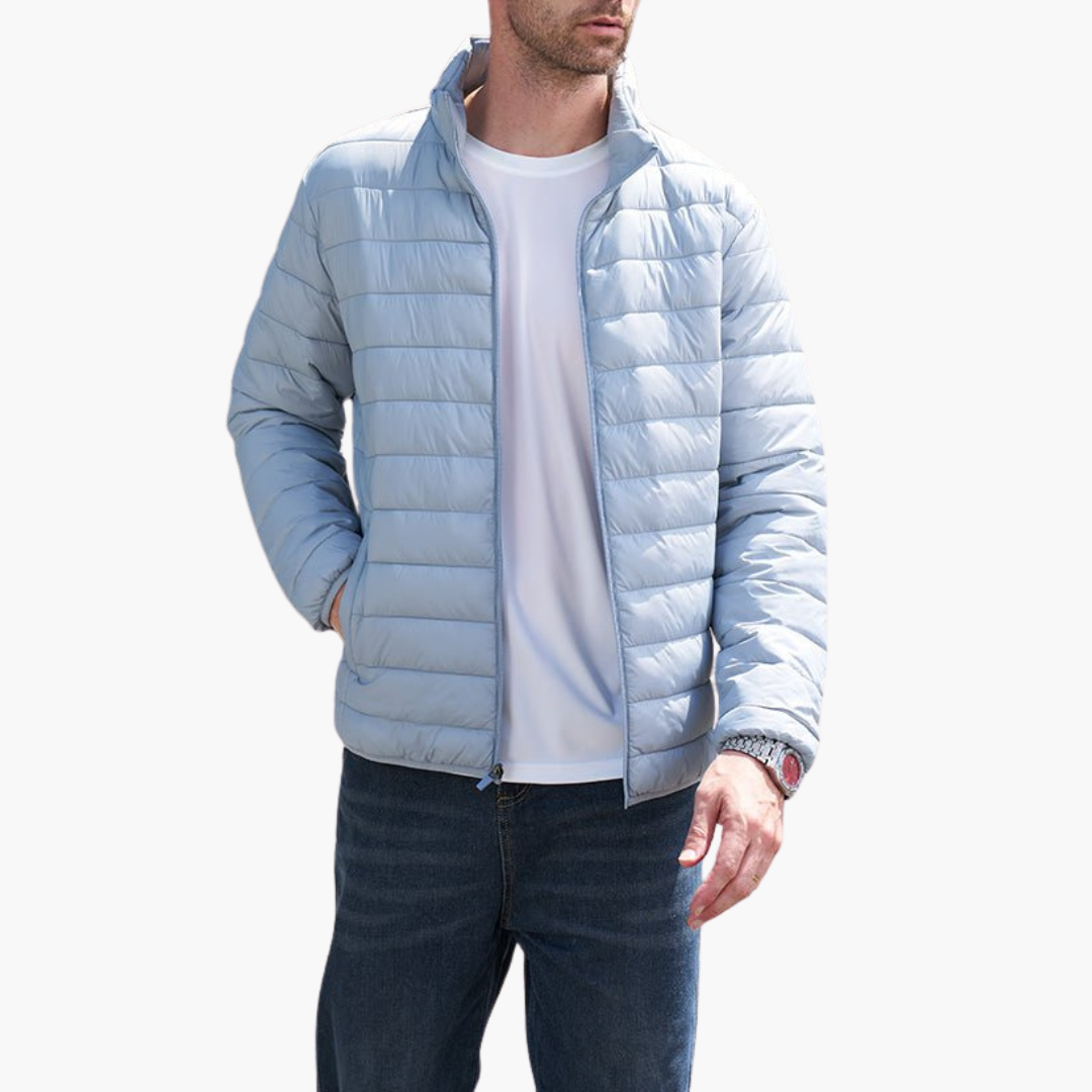 Men's Lightweight Quilted Down Jacket | Altivaro