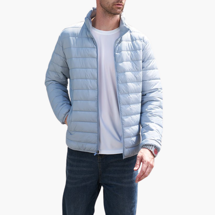 Men's Lightweight Quilted Down Jacket | Altivaro