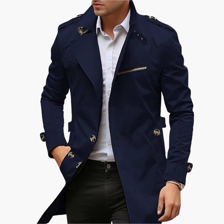 Trench Uomo con Bottoni | Altivaro