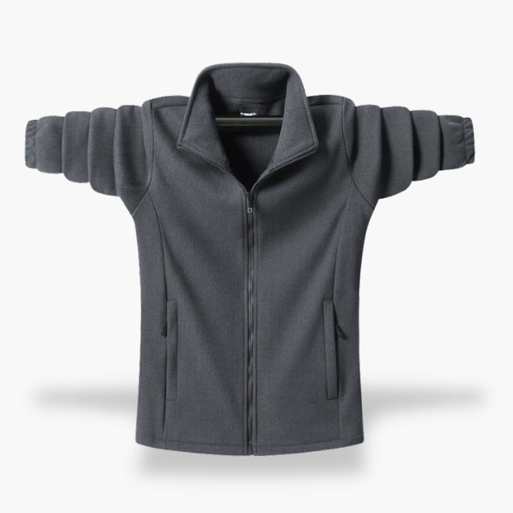 Giacca Uomo in Pile con Zip Foderata Sherpa | Altivaro