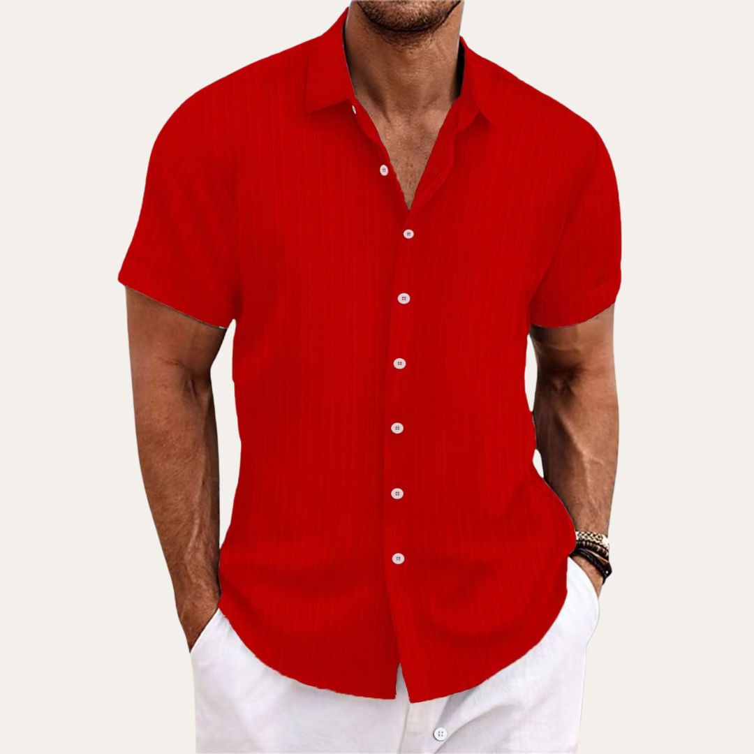 Camicia Uomo Estiva Manica Corta | Altivaro