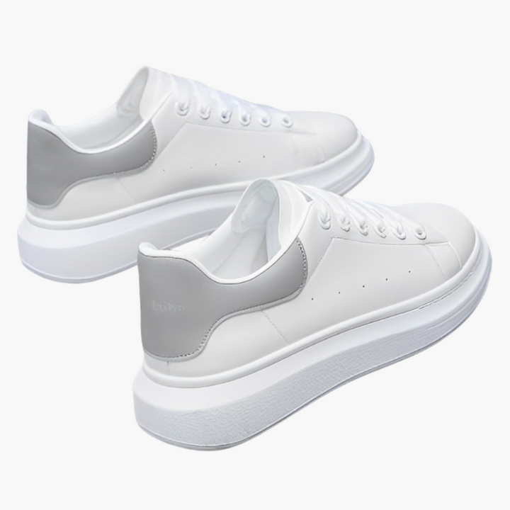 Sneakers Uomo Ortopediche Pelle Suola Spessa | Altivaro