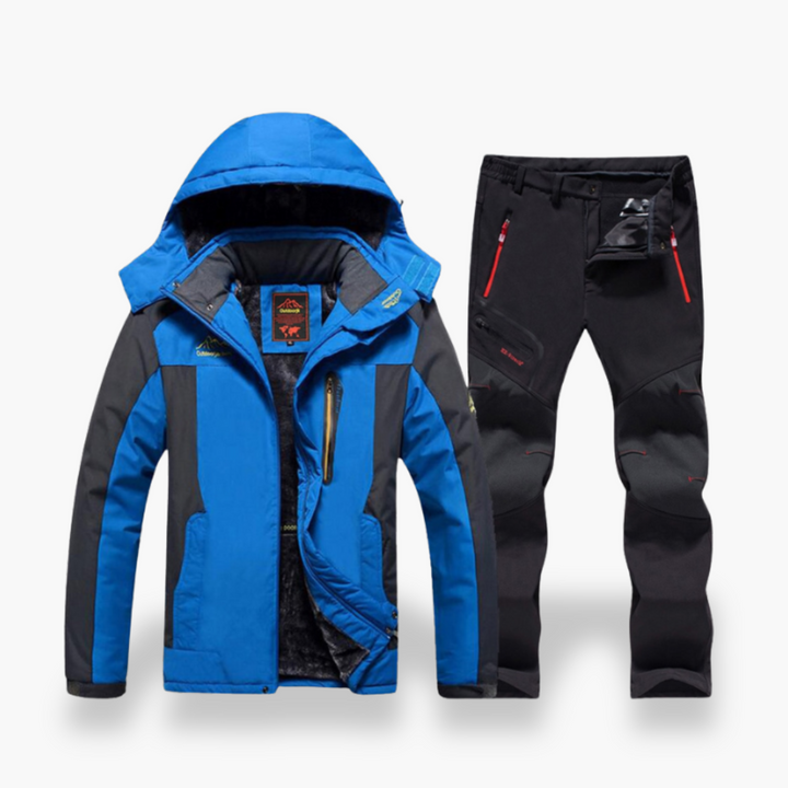Completo Uomo Outdoor Invernale con Giacca e Pantaloni Impermeabili | Altivaro