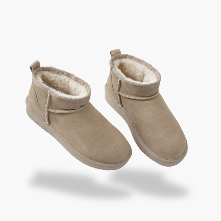 Women's Winter Orthopedic Ankle Boots in Suede Leather | Altivaro