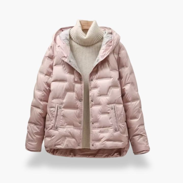 Women's Winter Down Jacket with Hood | Altivaro