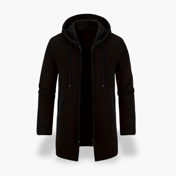 Cappotto Uomo con Cappuccio e Zip | Altivaro