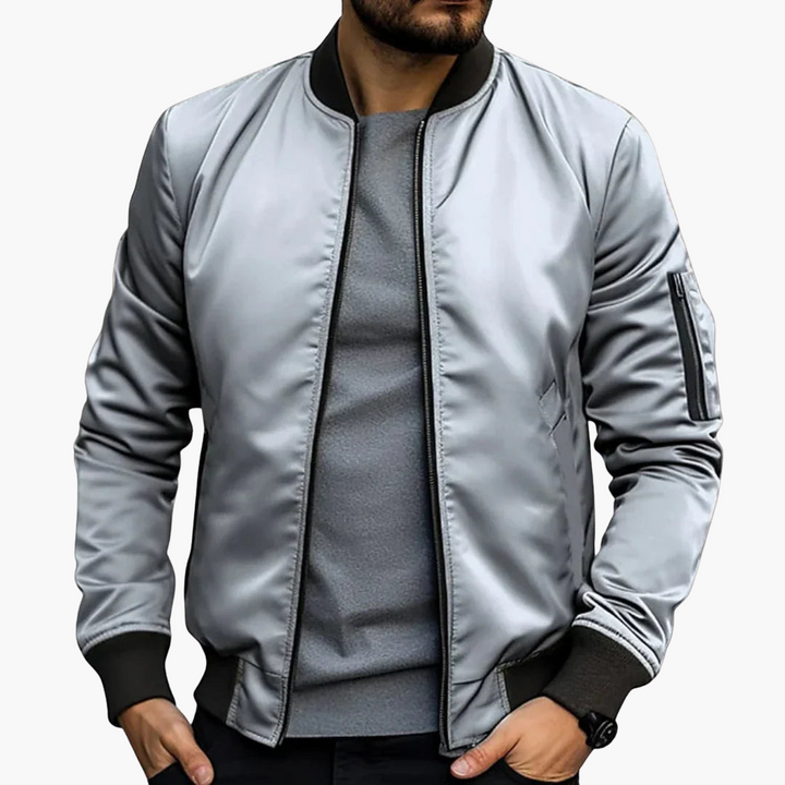 Giacca Bomber Uomo con Zip | Altivaro