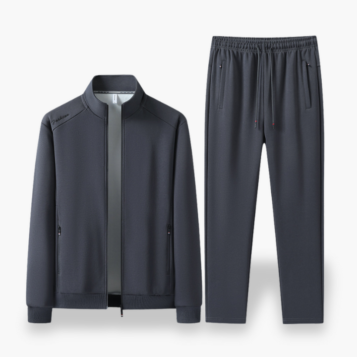 Tuta sportiva uomo in cotone con zip | Altivaro