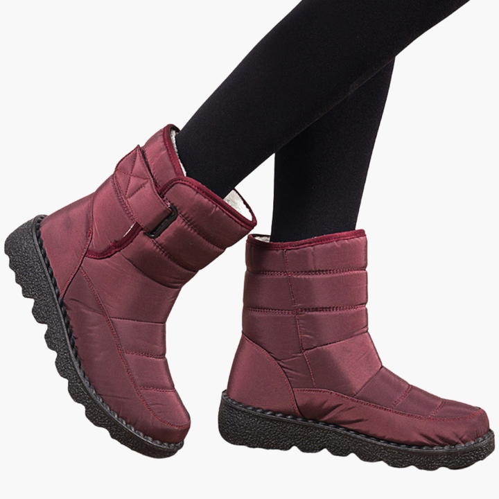 Women's Waterproof Orthopedic Winter Boots in Non-Slip Fabric | Altivaro