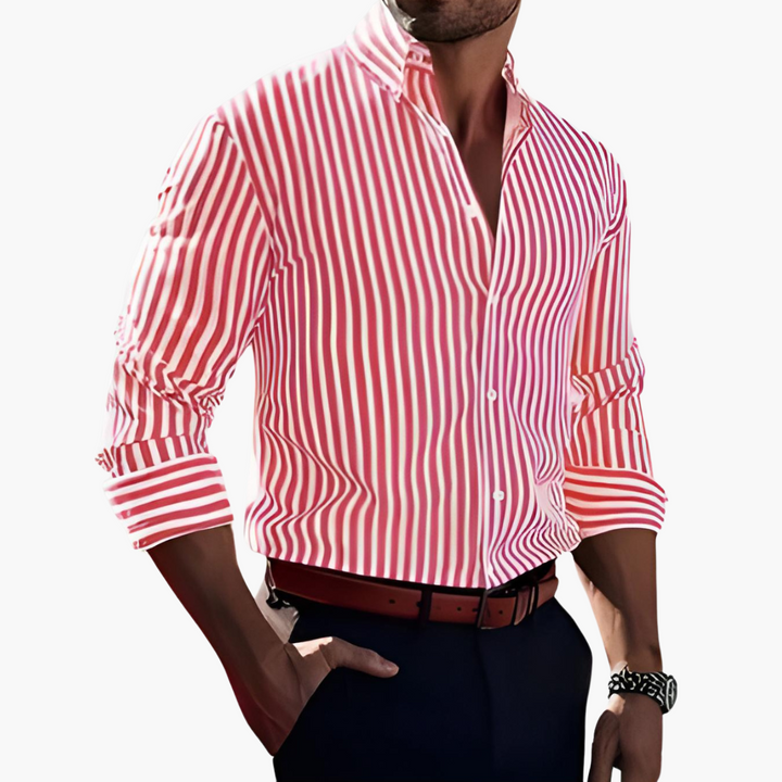 Camicia Uomo A Righe Classica | Altivaro