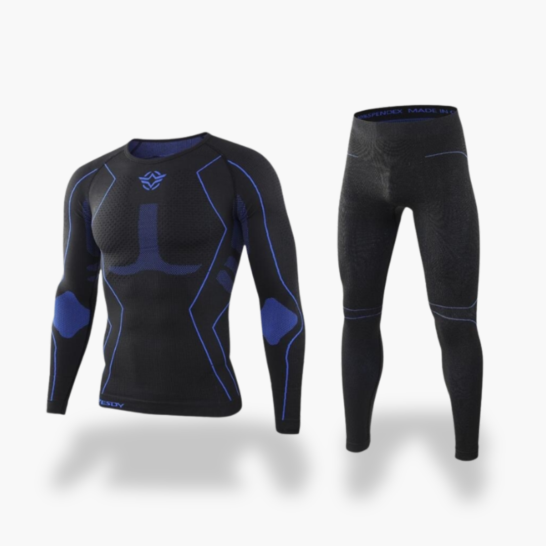 Tuta Termica Uomo Abbigliamento Sportivo Compressione Spandex | Altivaro