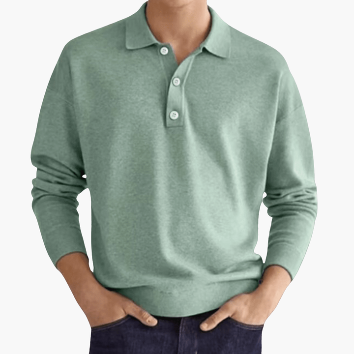 Maglia Polo Uomo a Maniche Lunghe | Altivaro