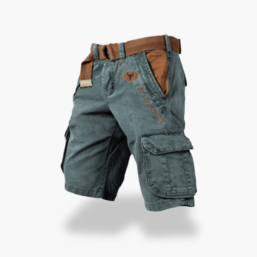Shorts Cargo Uomo con Cintura Regolabile | Altivaro
