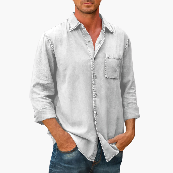 Men's Suede Shirt | Altivaro