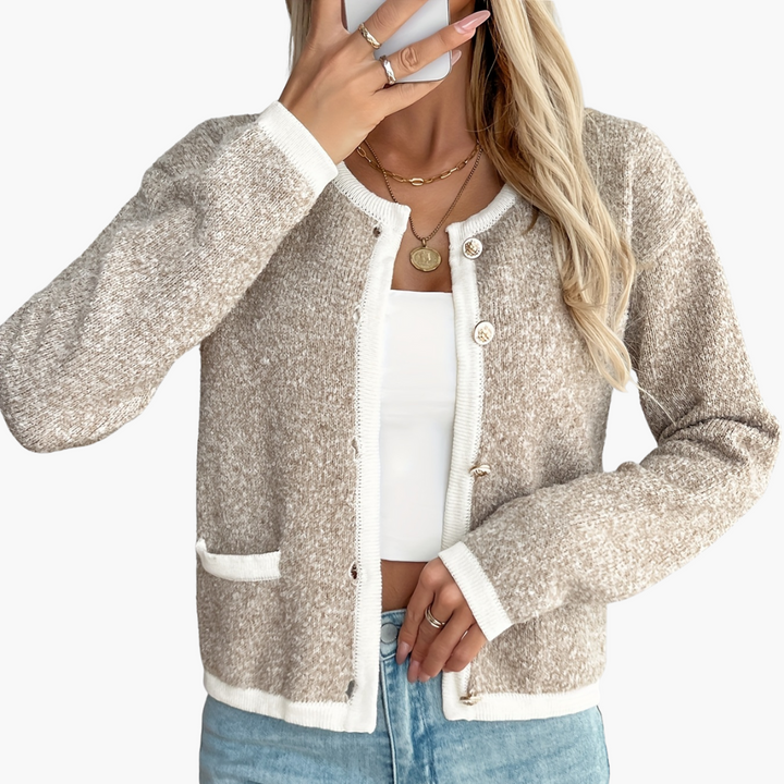 Cardigan Donna con Bottoni e Tasche | Altivaro