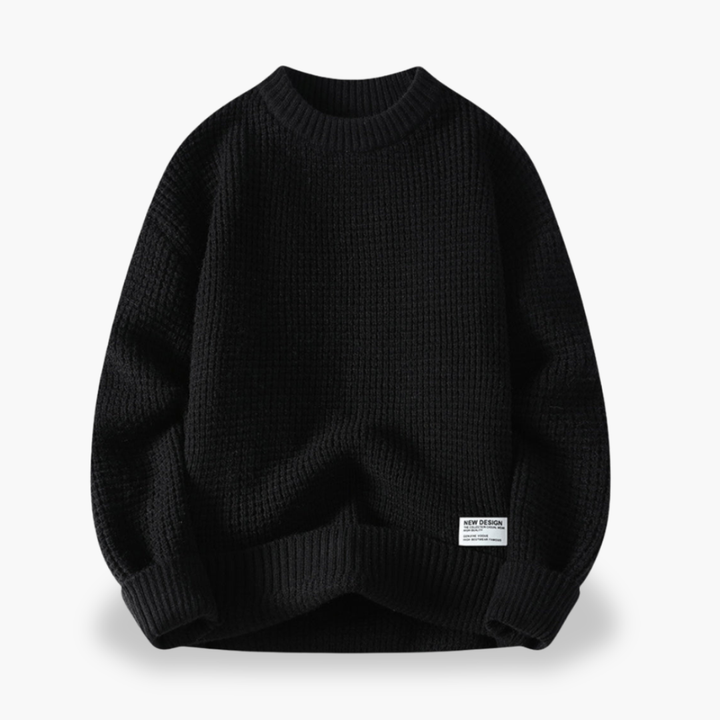 Maglione Uomo in Cotone con Collo Alto | Altivaro