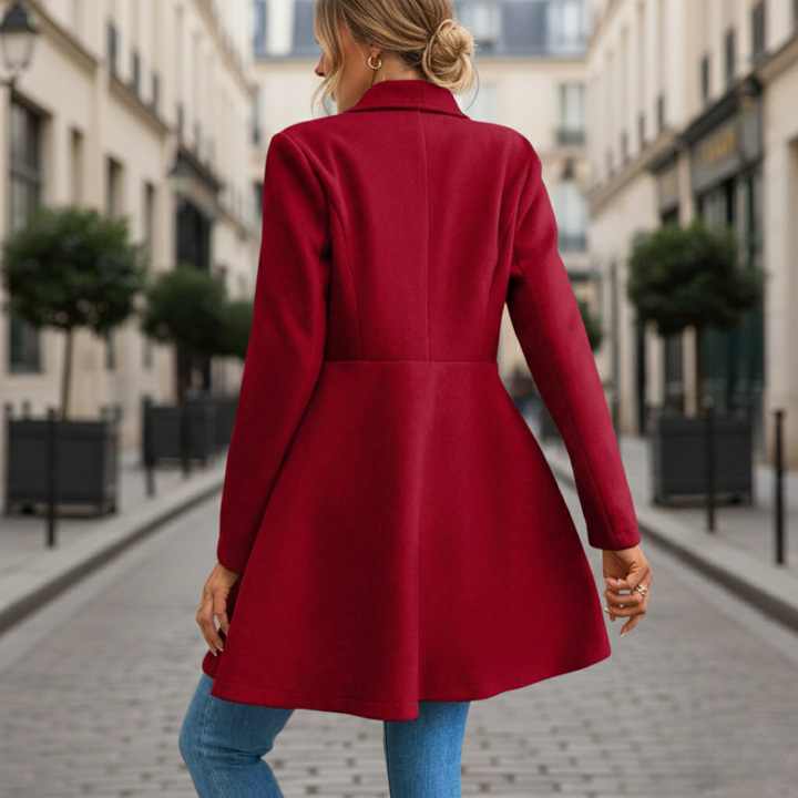 Cappotto Donna con Colletto e Bottoni | Altivaro