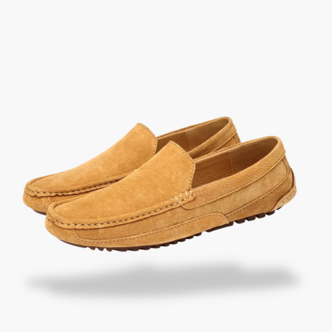 Men's Orthopedic Suede Shoes with Slip-On Design | Altivaro