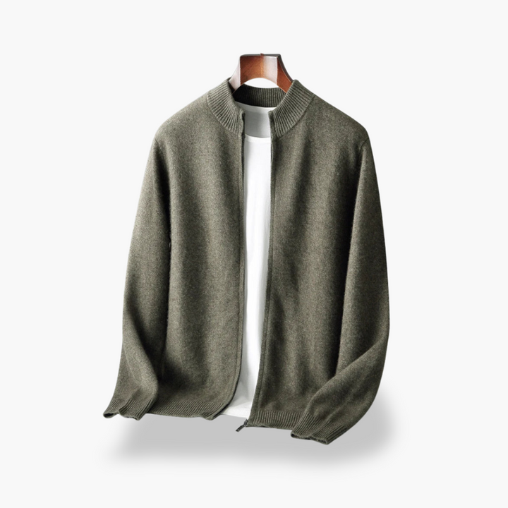 Cardigan Uomo con Zip | Altivaro