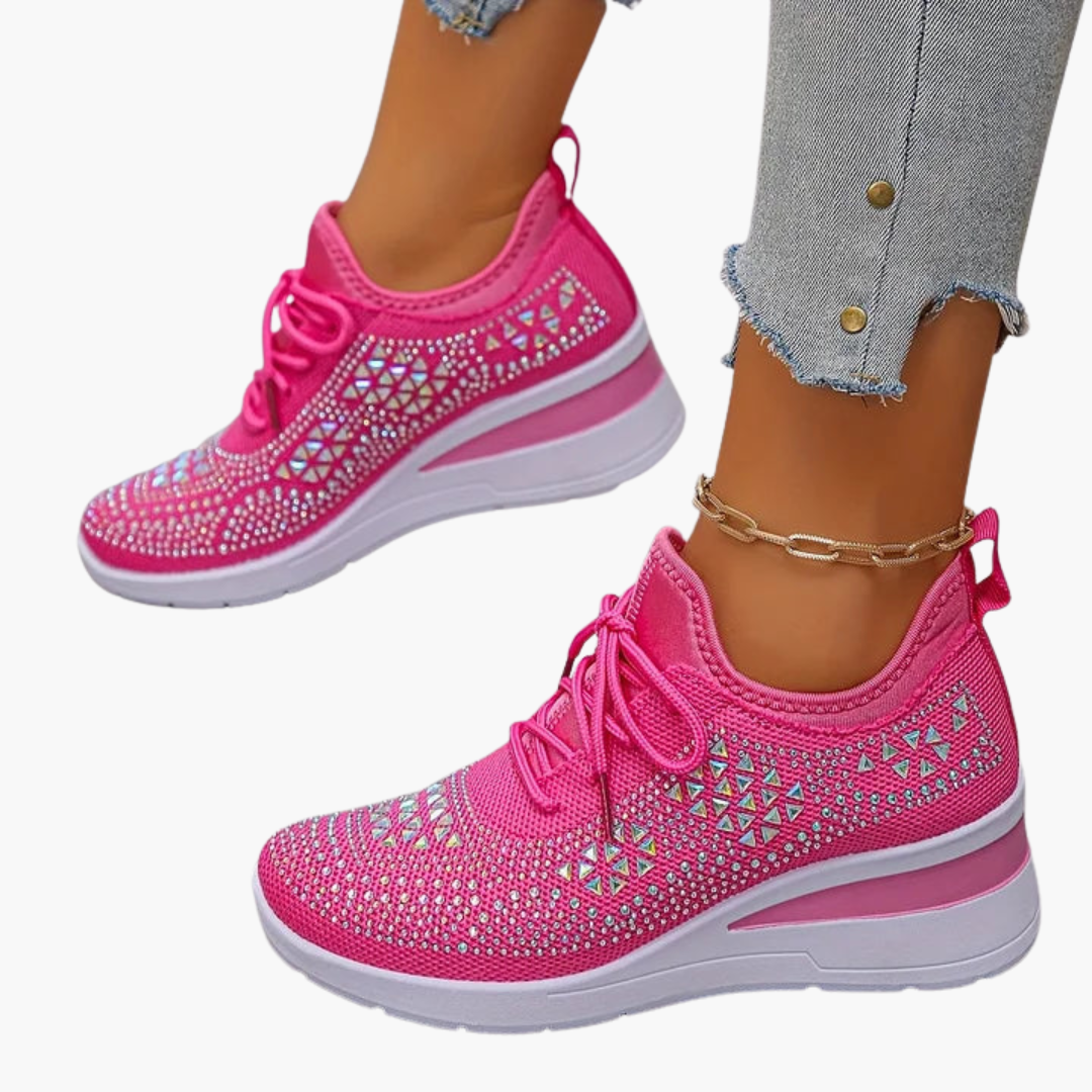 Orthopedic Shoes with Rhinestones for Women | Altivaro