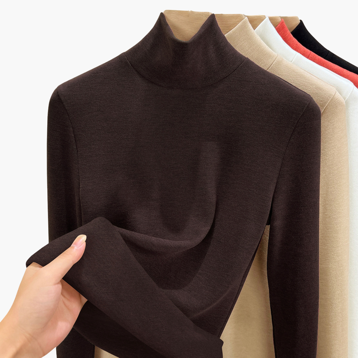 Maglione da Donna a Collo Alto in Maglia | Altivaro