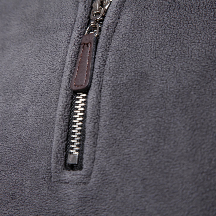Men's Zip-Up Fleece Sweatshirt | Altivaro