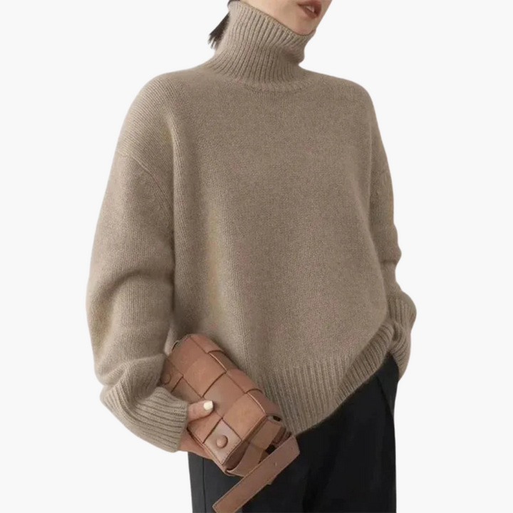 Maglione Collo Alto in Lana da donna | Altivaro