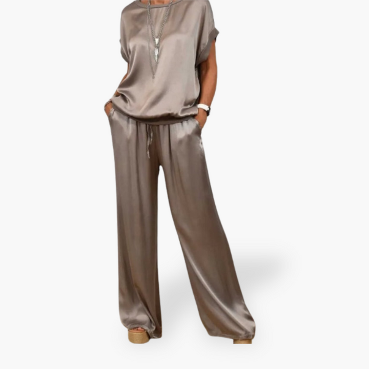 Completo Seta Donna Pigiama Lounge | Altivaro-Altivaro