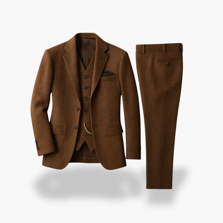 Completo da Uomo in Lana con Giacca e Gilet | Altivaro