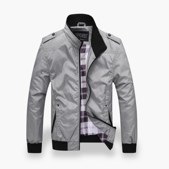 Giacca Uomo Casual con Zip e Colletto Alto | Altivaro