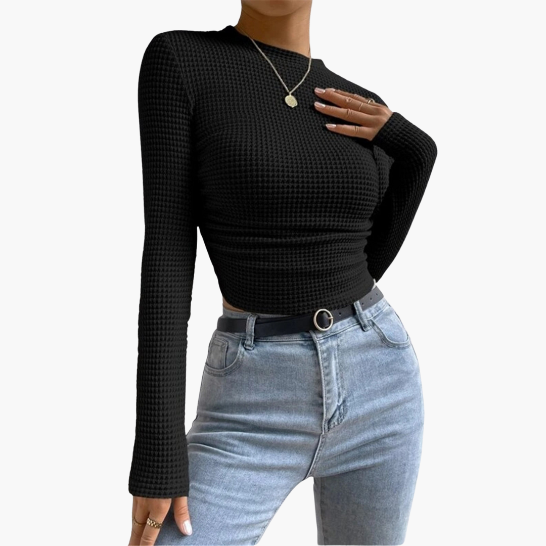 Maglia Donna a Maniche Lunghe Aderente | Altivaro