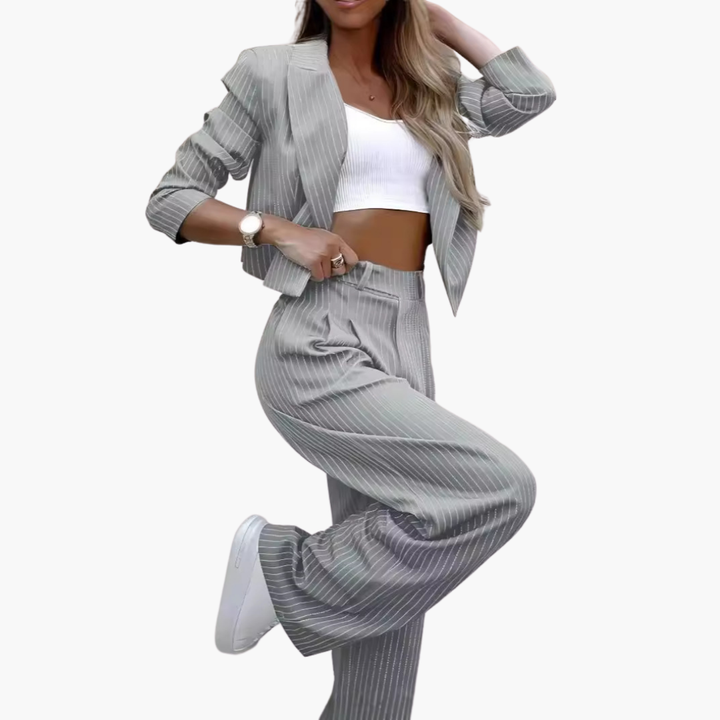 Completo Donna Tailleur Elegante Giacca Pantaloni | Altivaro-Altivaro