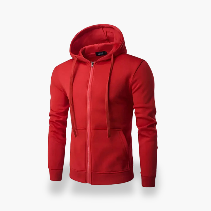 Men's Hoodie with Hood and Zip | Altivaro