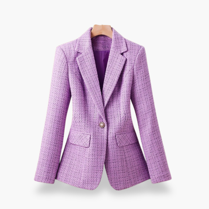 Blazer Donna in Tweed con Bottone | Altivaro