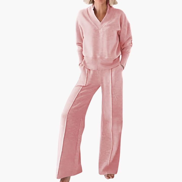 Women's Two-Piece Elegant Knit Set | Altivaro