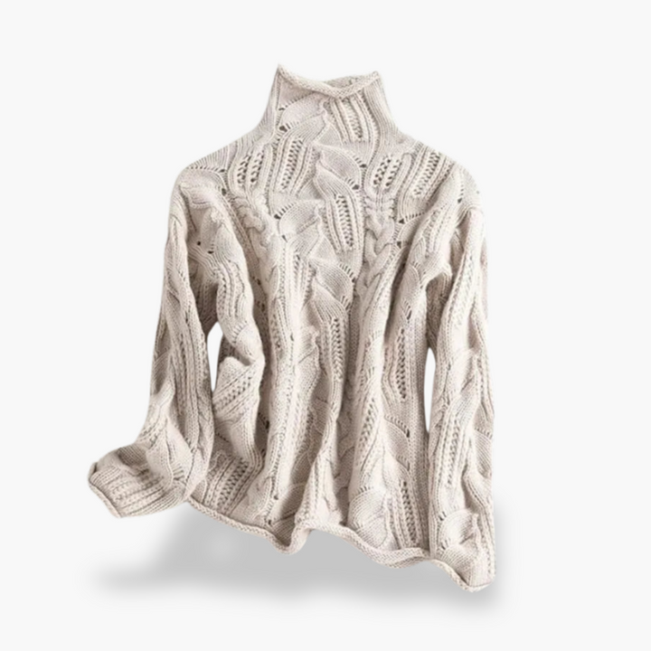 Maglione Donna Invernale Collo Alto Lana | Altivaro