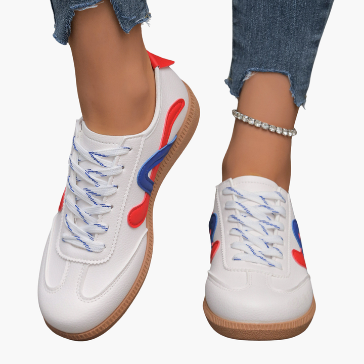 Sneakers Donna Comode Ortopediche Bianche Cinturino Caviglia | Altivaro-Altivaro