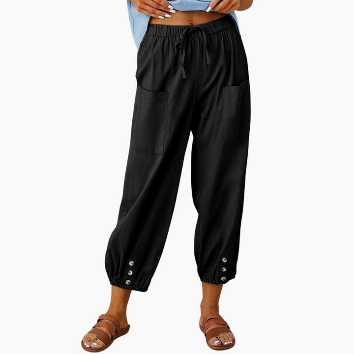Pantaloni Estivi Lino Coulisse Casual | Altivaro-Altivaro