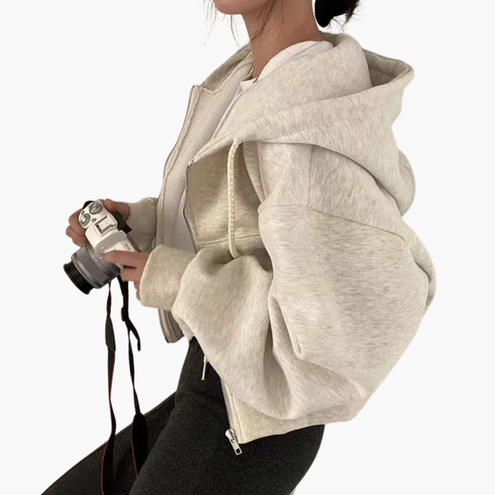 Hoodie with Hood and Zip for Women | Altivaro