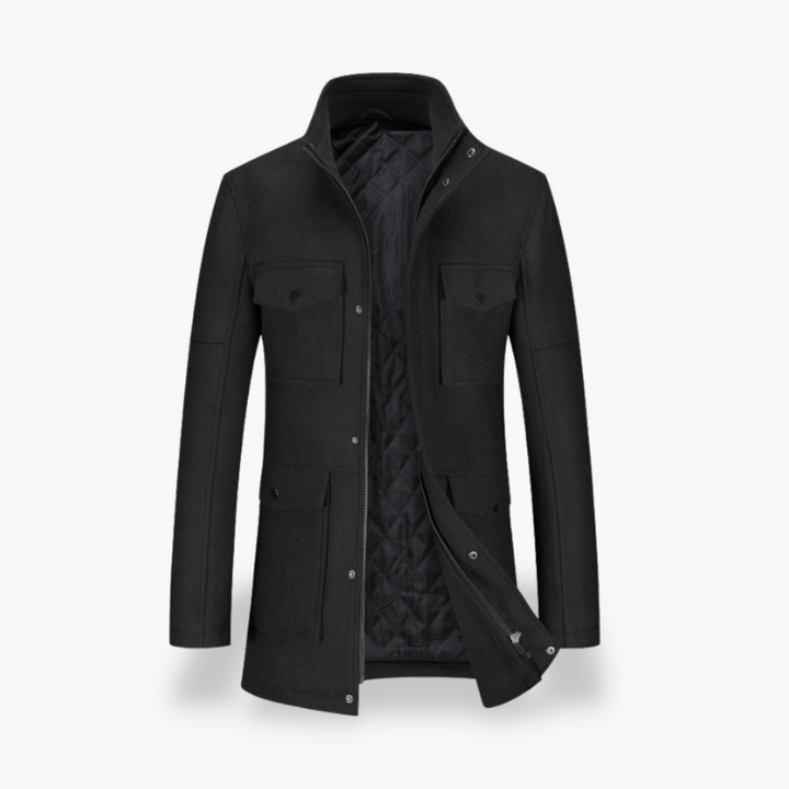 Cappotto Uomo Tasche Bottone | Altivaro