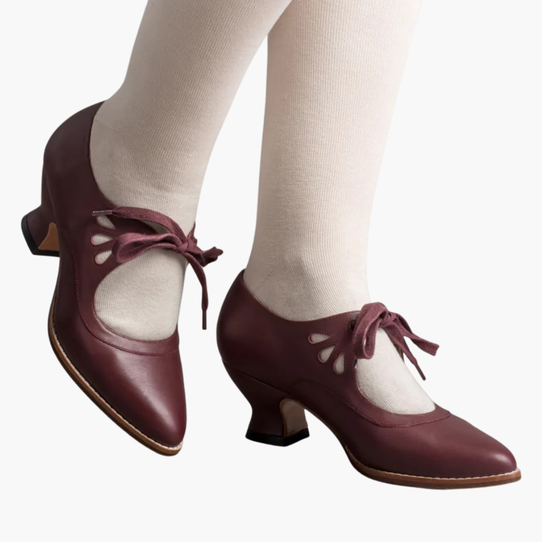 Scarpe Donna Ortopediche in Pelle con Tacco Medio | Altivaro