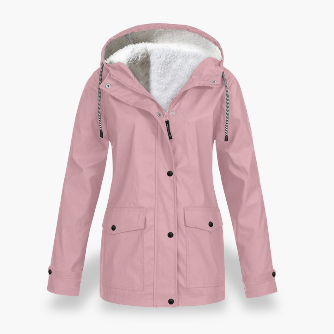 Women's waterproof jacket with hood | Altivaro