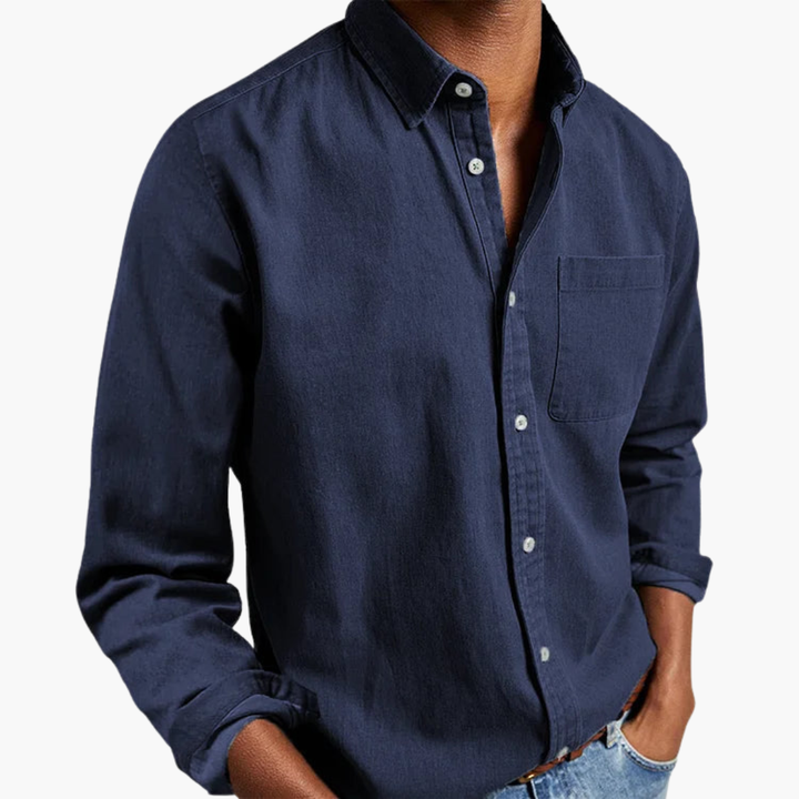 Camicia Uomo Cotone Maniche Lunghe | Altivaro