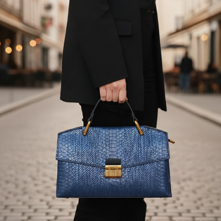 Borsa Donna a Mano in Pelle Testurizzata Elegante | Altivaro