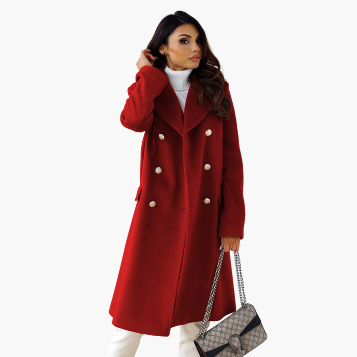 Cappotto Elegante Donna Doppiopetto in Lana | Altivaro