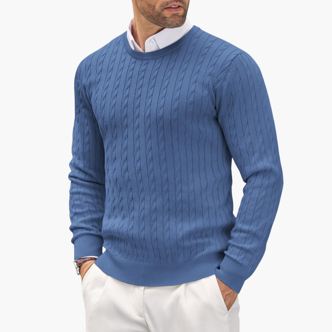 Maglione Uomo in Filo Intrecciato | Altivaro
